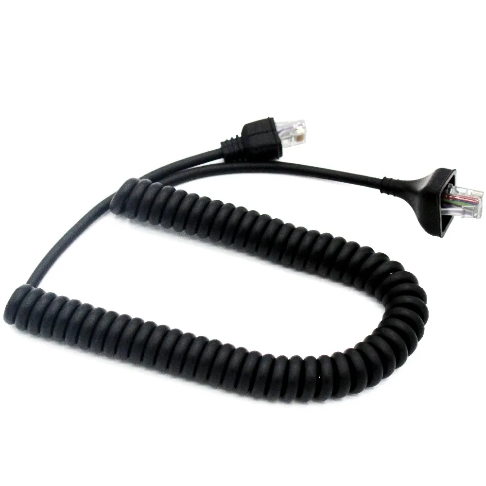 Car radio Speaker Mic Cable Microphone Cord for Kenwood TK 868G TK 768G