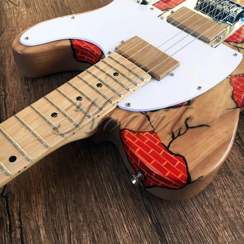 6 строка магазина Telecaster Электрогитара ans дерево клен шеи