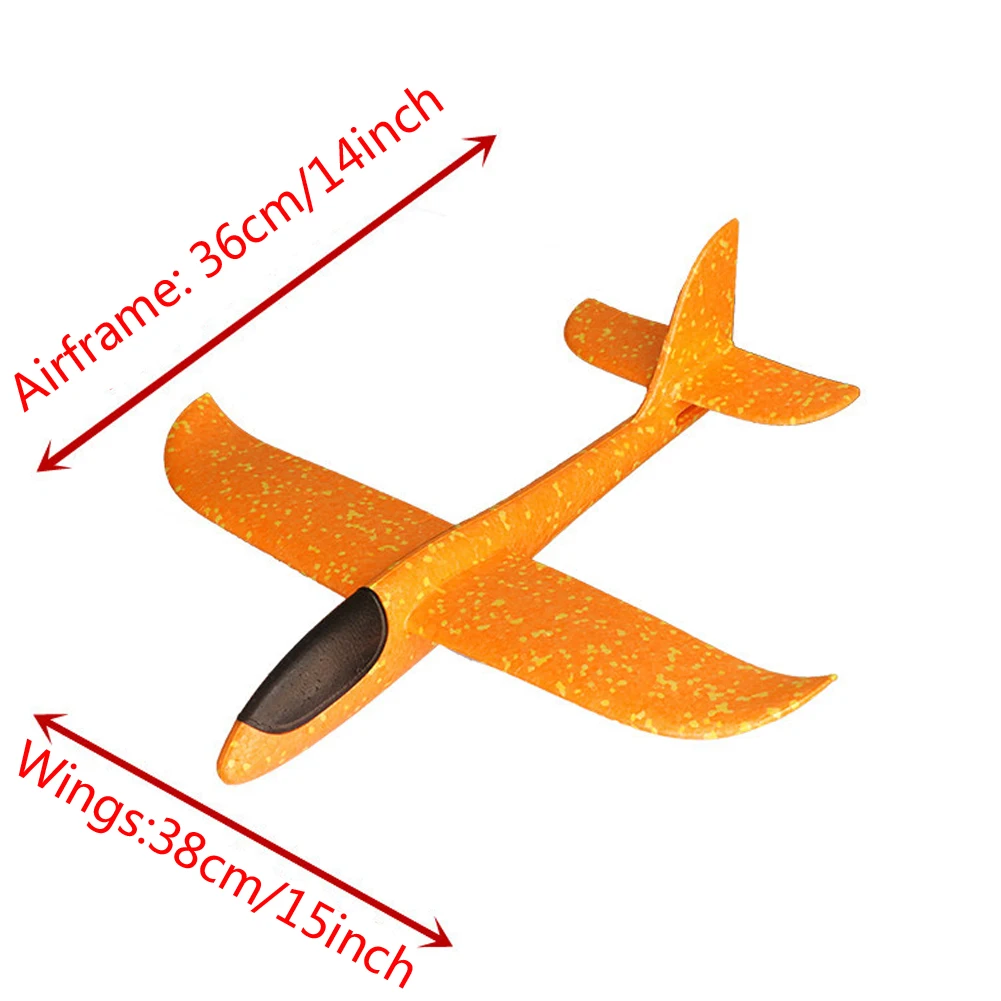 14*15 дюймов epp пена ручной пледы самолет открытый старт планер детская игрушка в подарок