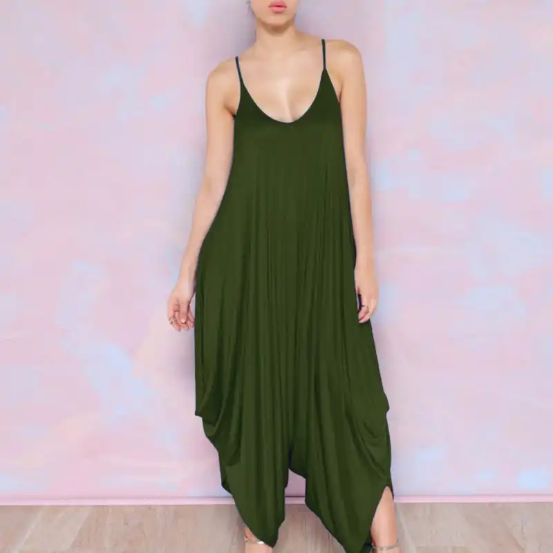 green romper womens