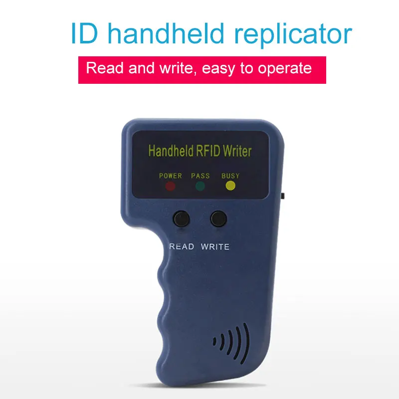 

Handheld 125KHz ID Card Reader Writer Copier Duplicator ID Card Programmer LCC77
