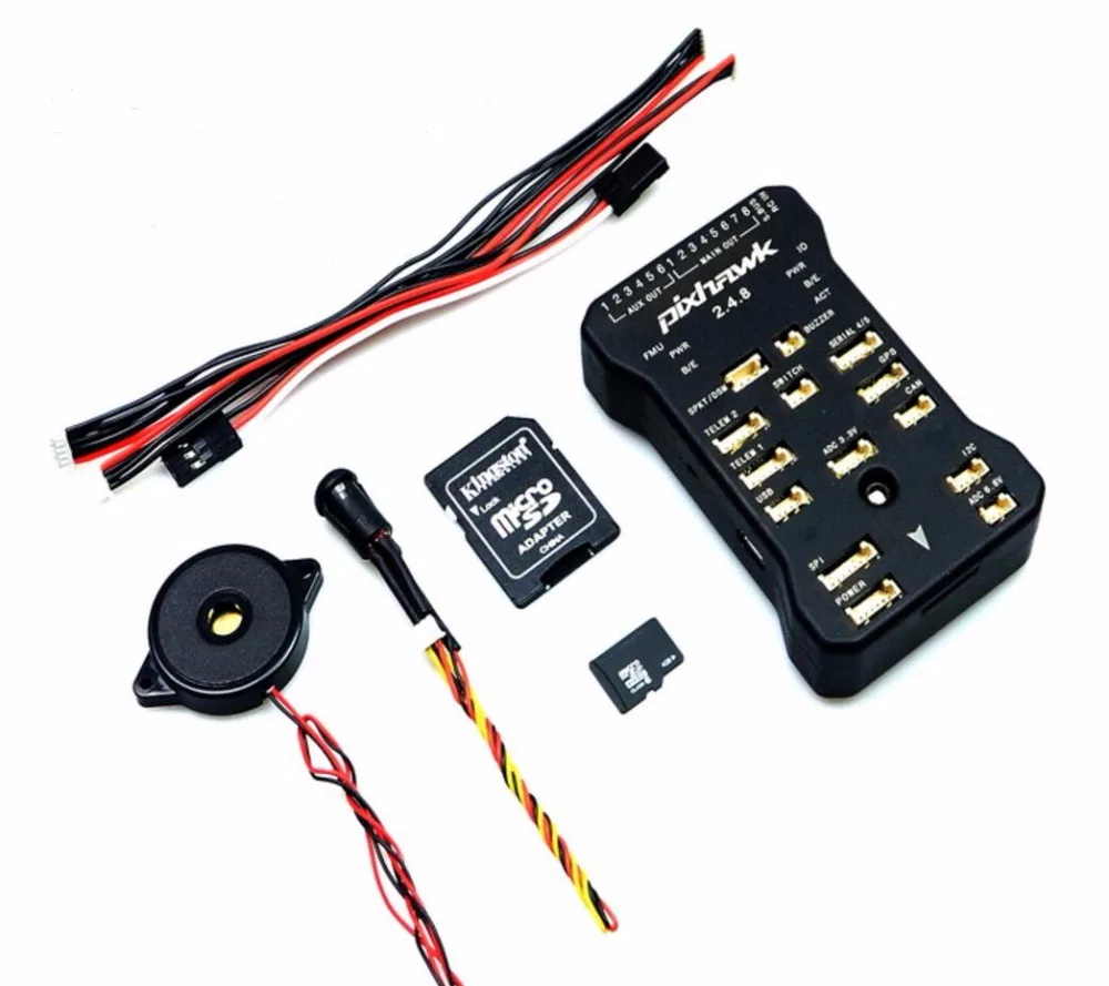 Free Shipping Pixhawk 2.4.8 PX4 Autopilot PIX 32Bit Flight Controller with Safety Switch & Buzzer for RC Airplane Multicopter Free Shipping Pixhawk 2.4.8 PX4 Autopilot PIX 32Bit Flight Controller with Safety Switch & Buzzer for RC Airplane Multicopter