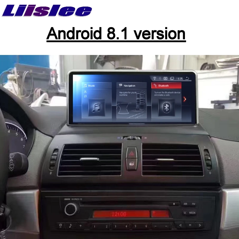 LiisLee 10,2" Android для BMW X3 E83 2003~ 2010 CCC-EVO ID6 Автомобильный мультимедийный gps аудио Радио стерео стиль навигация NAVI