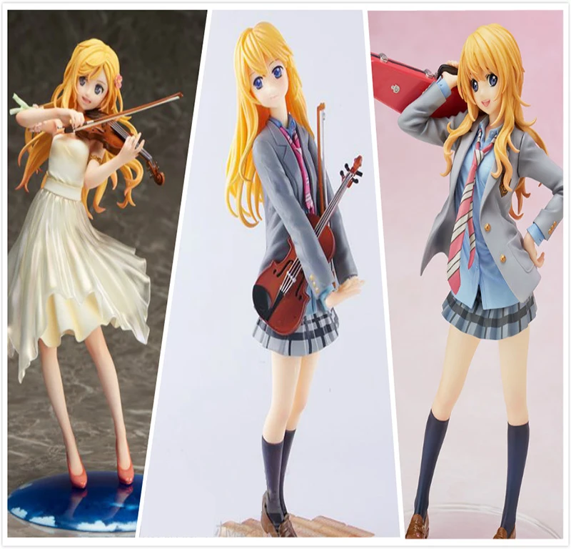 Right in April Miyazono Kaori аниме фигурка ПВХ brinquedos Коллекция игрушек T30 | Игрушки и хобби