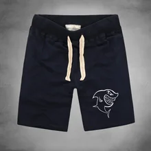 Новые летние пляжные мужские шорты с принтом акулы, шорты высокого качества, повседневные мужские шорты хипстер, подгоняемые Панталоны cortos deportivos