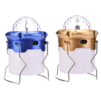 

New Style Outdoor Camping Lamp Portable Chargeable Colorful Pony Flashlight For Mountaineering Exploration Party Stage Lights