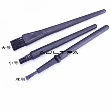 50 компл. Антистатические круглые ручки пластиковые щетки печатной платы инструмент для очистки