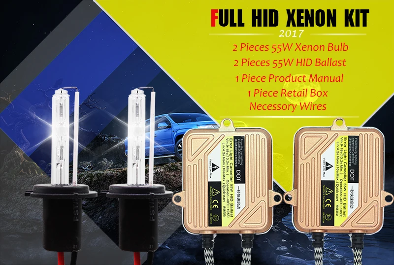 Buildreamen2 H1 H3 H4 H7 H8 H9 H11 9005 9006 9007 880 881 55 Вт Авто HID Xenon комплект блок розжига/балласт автомобиля светильник головной светильник DRL Противотуманные лампы