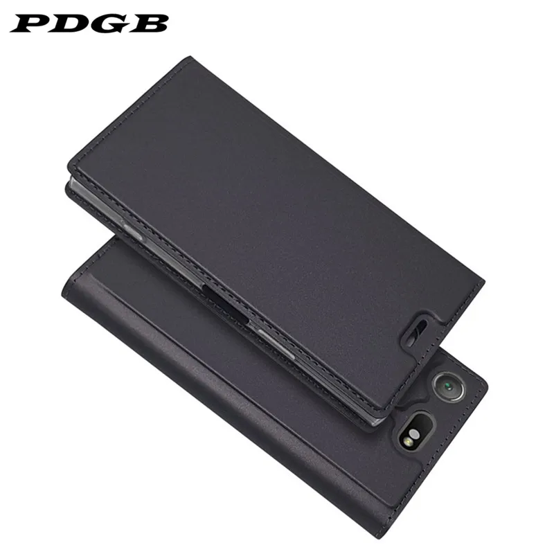 

PDGB Flip Leather Case for Sony Xperia 1 Z5 Mini XZ Premium XZS XZ1 Compact XZ2 XZ3 XZ4 Luxury Book Wallet Phone Cover Coque