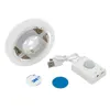 USB recargable de movimiento activado cama Luz sensor infrarrojo pasivo (PIR) y modo Manual tira de LED con iluminación con Auto-temporizador ► Foto 2/6