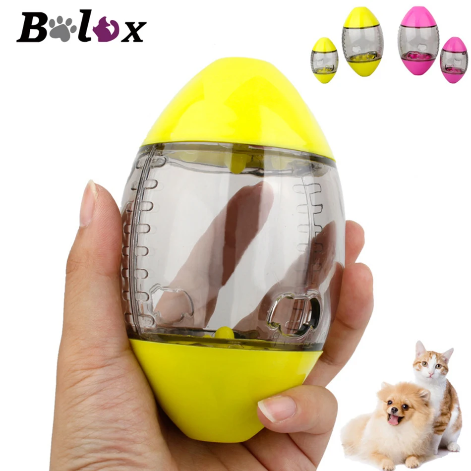 Pet Feeder Bowl for Dogs Cats Leakage Ball Food Storage Dog Toys Training Exercises Fun Roll Feeder Leakage Pet Supplies
