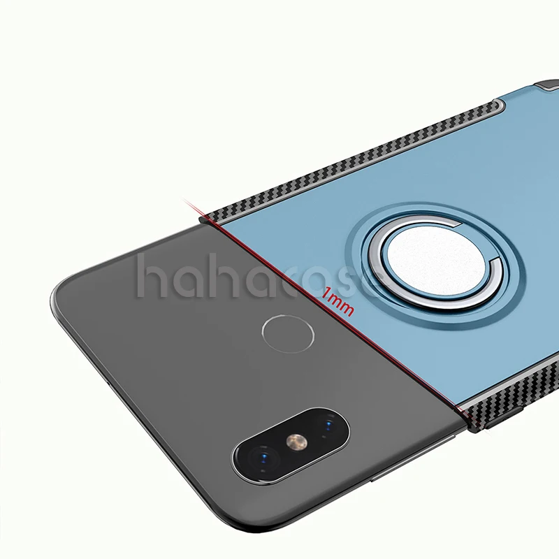 1000 шт Броня ударопрочный гибридный палец кольцо чехол для Xiaomi mi 9 8 SE Lite Max mi x Note 3 F1 360 Автомобильный магнитный держатель-крепление крышка