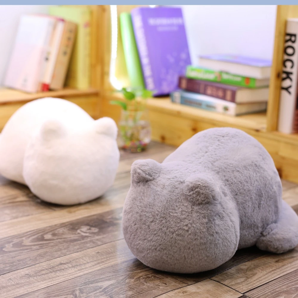 cat plush pillow