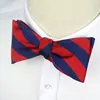 Conjunto de corbata de lazo a cuadros para hombre, traje cuadrado formal de bolsillo para fiesta de boda ► Foto 3/6