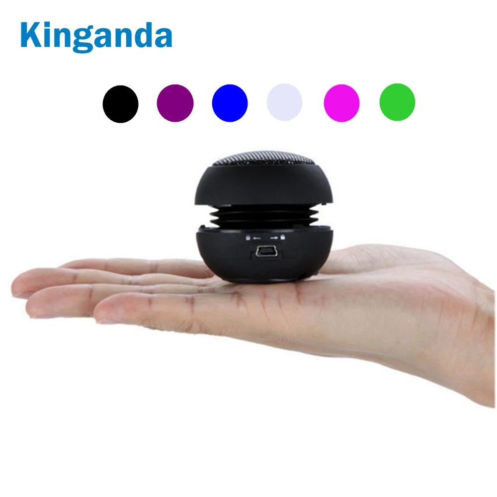 

3.5mm Jack AUX Mini Burger Column Speaker Hamburger Wired Sound Box Loundspeaker Stereo Super Bass Hi-Fi Audio Music Player