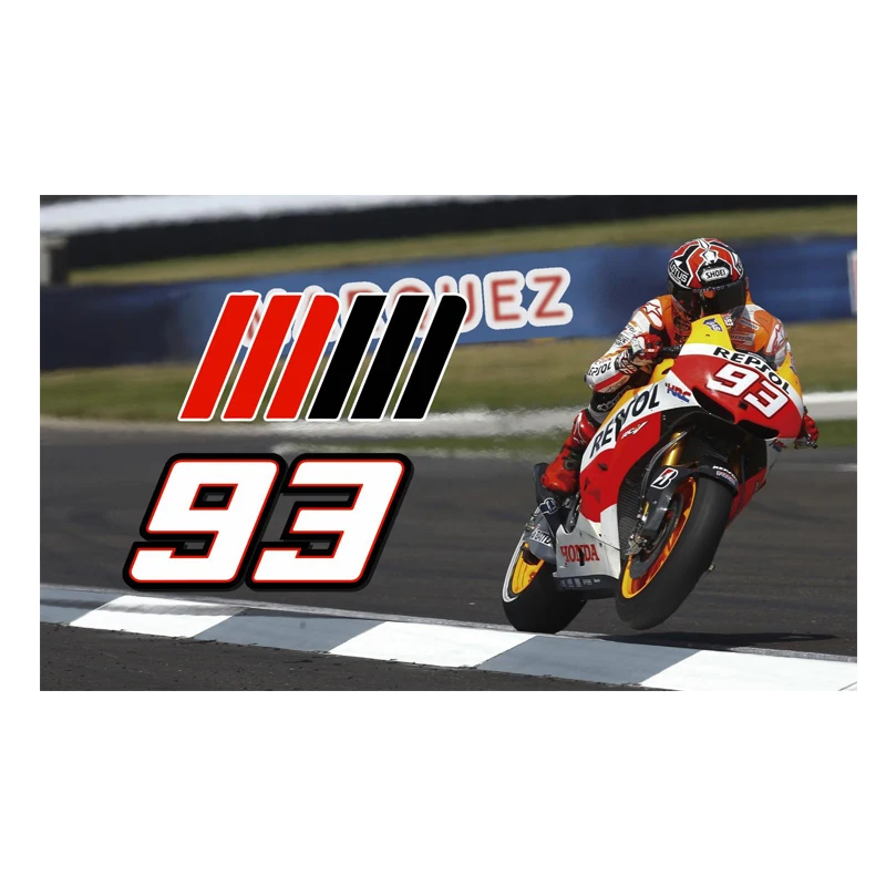 93 Marquez Флаг украшения баннер 90*150 см/3x5ft gp флаг для подвешивания|Флаги баннеры и