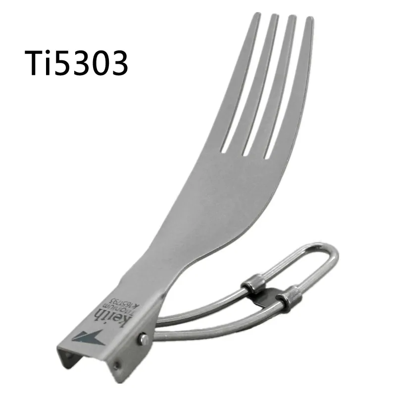 Кит Титановая Ложка походная ложка Складная титановая spork Ti5301/Ti5308