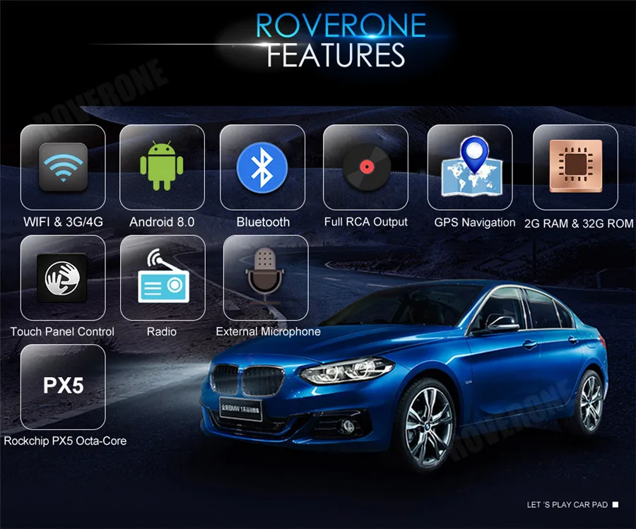 Excellent RoverOne Android 8.0 Car Multimedia System For Audi A4 S4 RS4 Radio Stereo DVD GPS Navigation Media Music Player PhoneLink 14