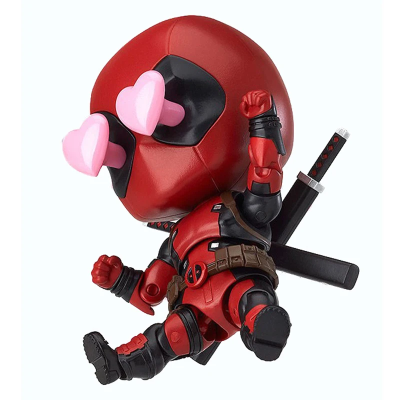 

Marvel Figure Deadpool #662 Action Figure Nendoroid Series Doll Orechan Edition Q Ver. Toy 10.5cm