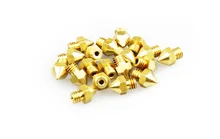 Горячая Распродажа 6 шт. 0,2/0,3/0,4/0,5/0,6/0,8 мм Hotend MK8 Экструдер Насадка для 3D-принтеры Запчасти Hotend для Creality CR-10/10С Ender-3