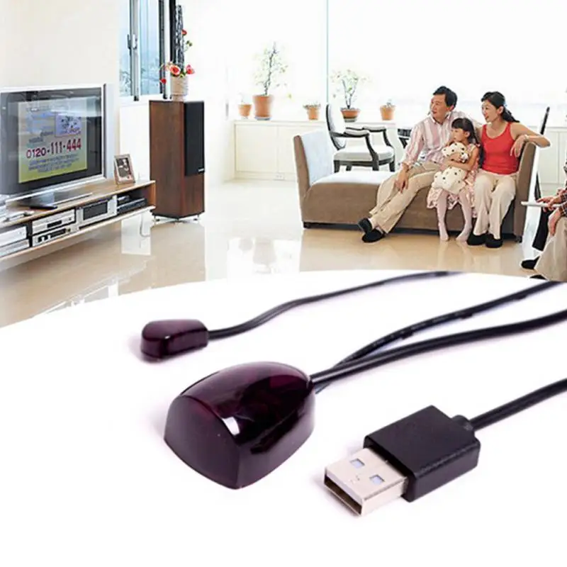 5V USB Adapter Infrared IR Remote Extender Repeater Receiver