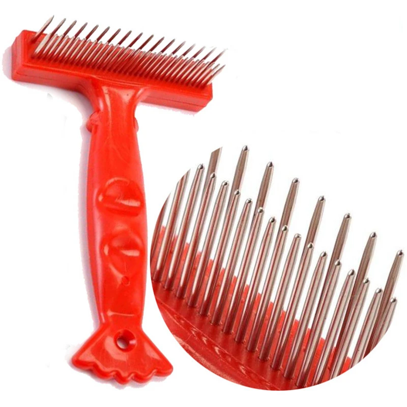 cat rake brush