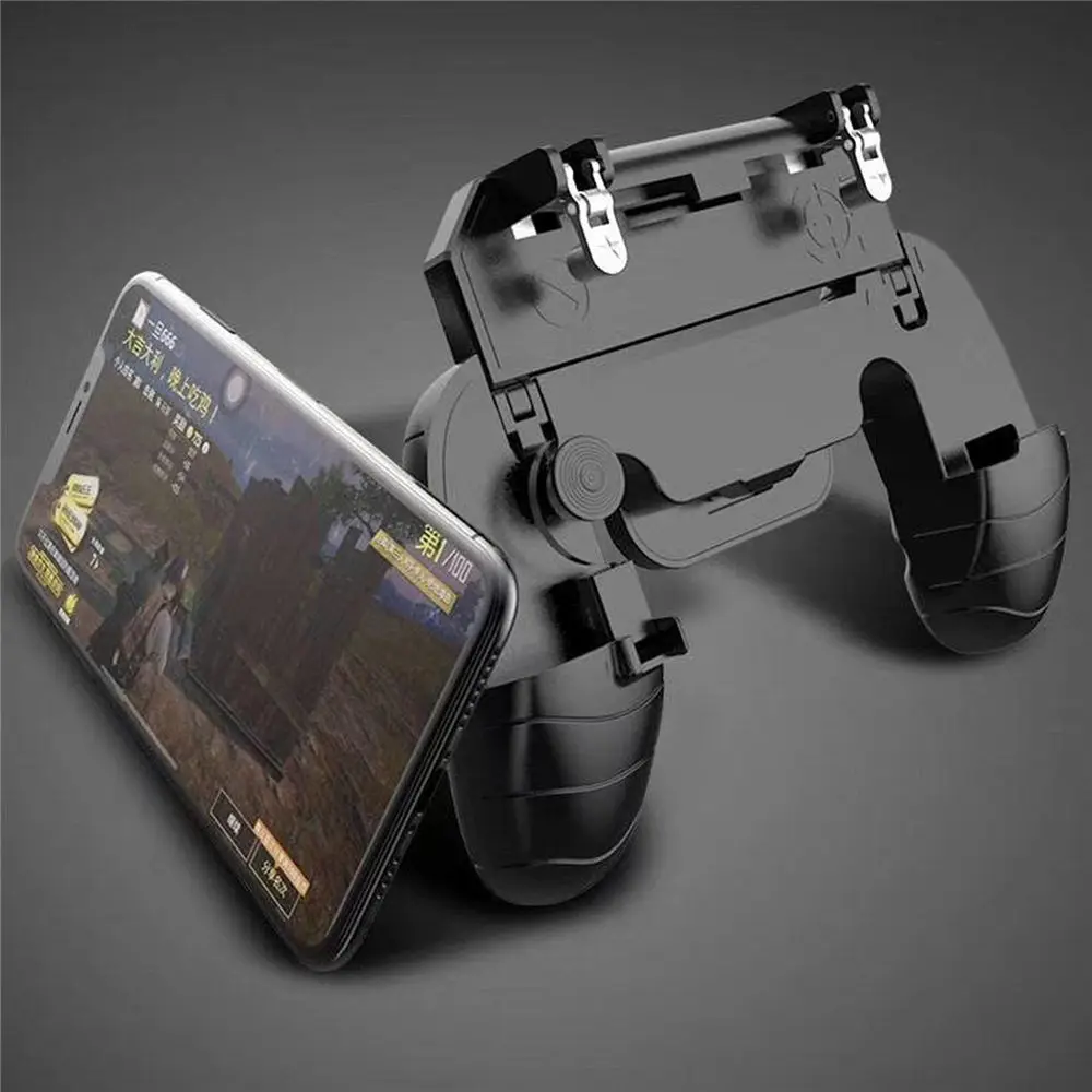  Universal mobile game controller phone gamepad grip with joystick free fire button for PUBG Android