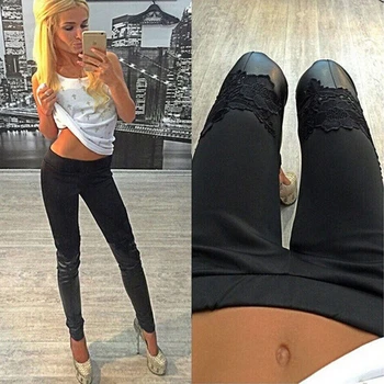 

Women's New Stylish Genuine Regular Slim Fit Lambskin Leather Trouser Pant