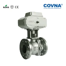 DN20 3/4 дюйма Электрические Фланцевые Тип мяч Клапан