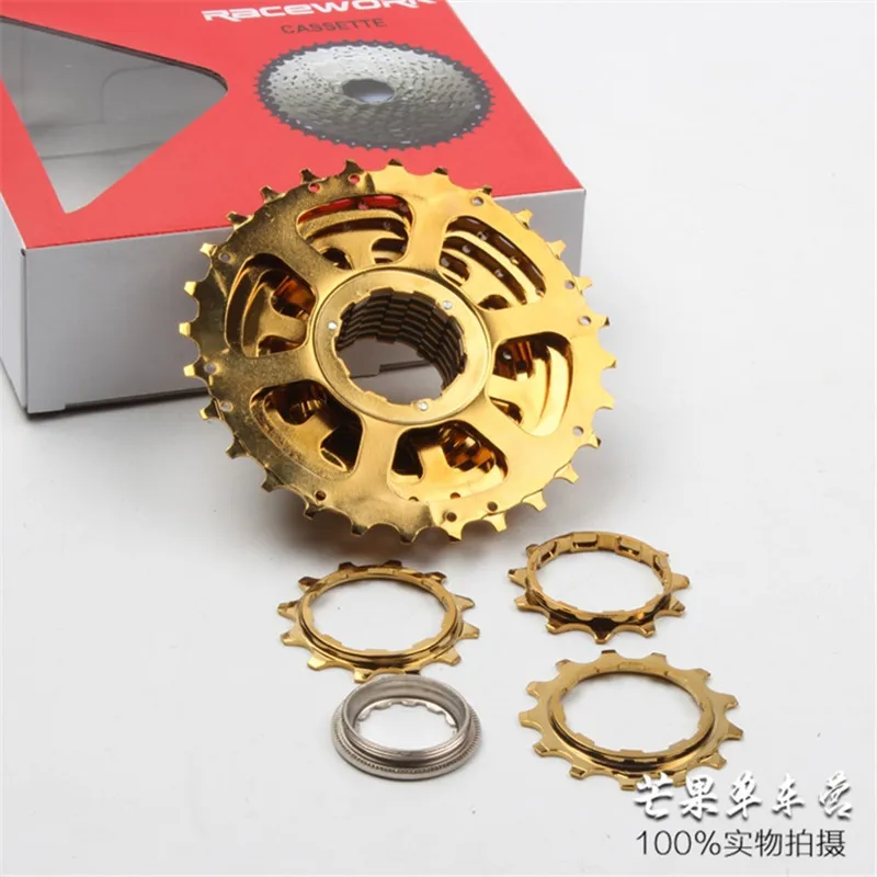 new 11 Speed 11-28T 11-32T Road bicycle bike Cassette 11 Speed rainbow Gold silver compatible for SRAM