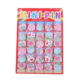 

30pcs/lot of Flamingo theme badge, party gift bag decoration brooch, party favor decoration brooch