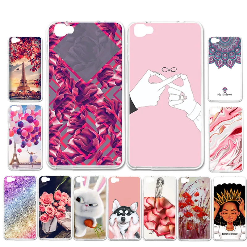 

Ojeleye DIY Patterned Silicon Case For Alcatel Pixi 4 Plus Power 5023 Case Soft TPU Cartoon Phone Cover Anti-knock Shell