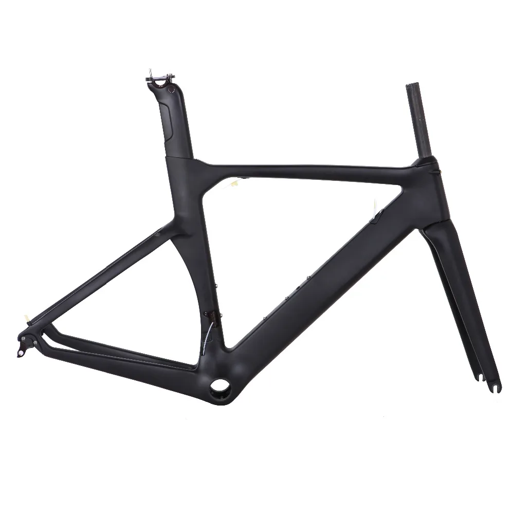 

2019 Carbon Road Bike Frames 700C Frame Road Carbon UD Matte BB68 BB30 Racing Bicycle Frame with Fork Seatpost Free Shipping