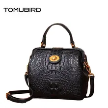 Новые женские сумки из натуральной кожи, модные женские кожаные сумки из воловьей кожи, сумки с узором «крокодиловая кожа», женские сумки известных брендов