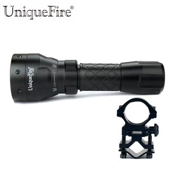 Hunting Portable Flashlight UniqueFire 1407 940NM IR LED Flashlight 3 Mode Lamp Torch +Scope Mount For Outdoor Sports Hunting
Hunting Portable Flashlight UniqueFire 1407 940NM IR LED Flashlight 3 Mode Lamp Torch +Scope Mount For Outdoor Sports Hunting