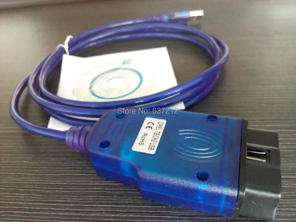 OBD2 Tech2 диагностический кабель USB Tech диагностический интерфейс для Opel Vauxhall Tech 2