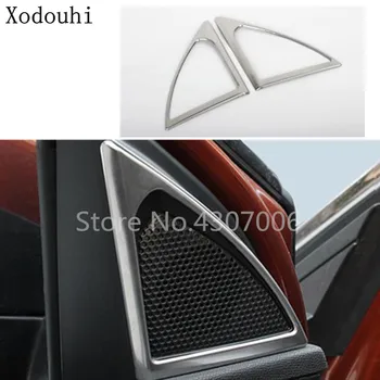 

Car A Column Audio Speak Window Windshield Side Triangle Trim Lamp 2pcs For Peugeot 3008 GT 3008GT 2016 2017 2018 2019 2020