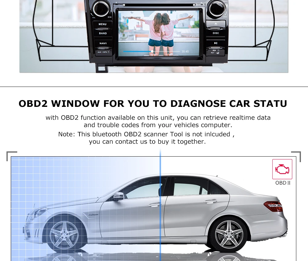 Perfect Josmile 2 Din Android 9.0 Car DVD Player For Toyota Sequoia Toyota Tundra 2007 2008 2009 2010 2011 2012 2013 Autoradio Wifi IPS 10