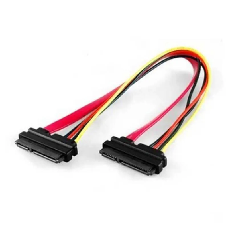 5pcs SATA 7 + 15P Female to Female Hard Drive Adapter HDD Connector