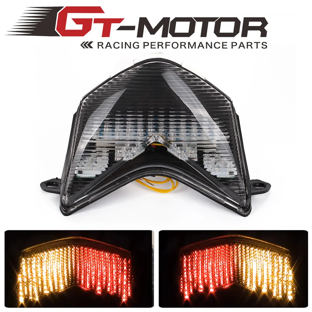 GT Motor Motorcycle Tail Light LED with turn Signal for KAWASAKI NINJA