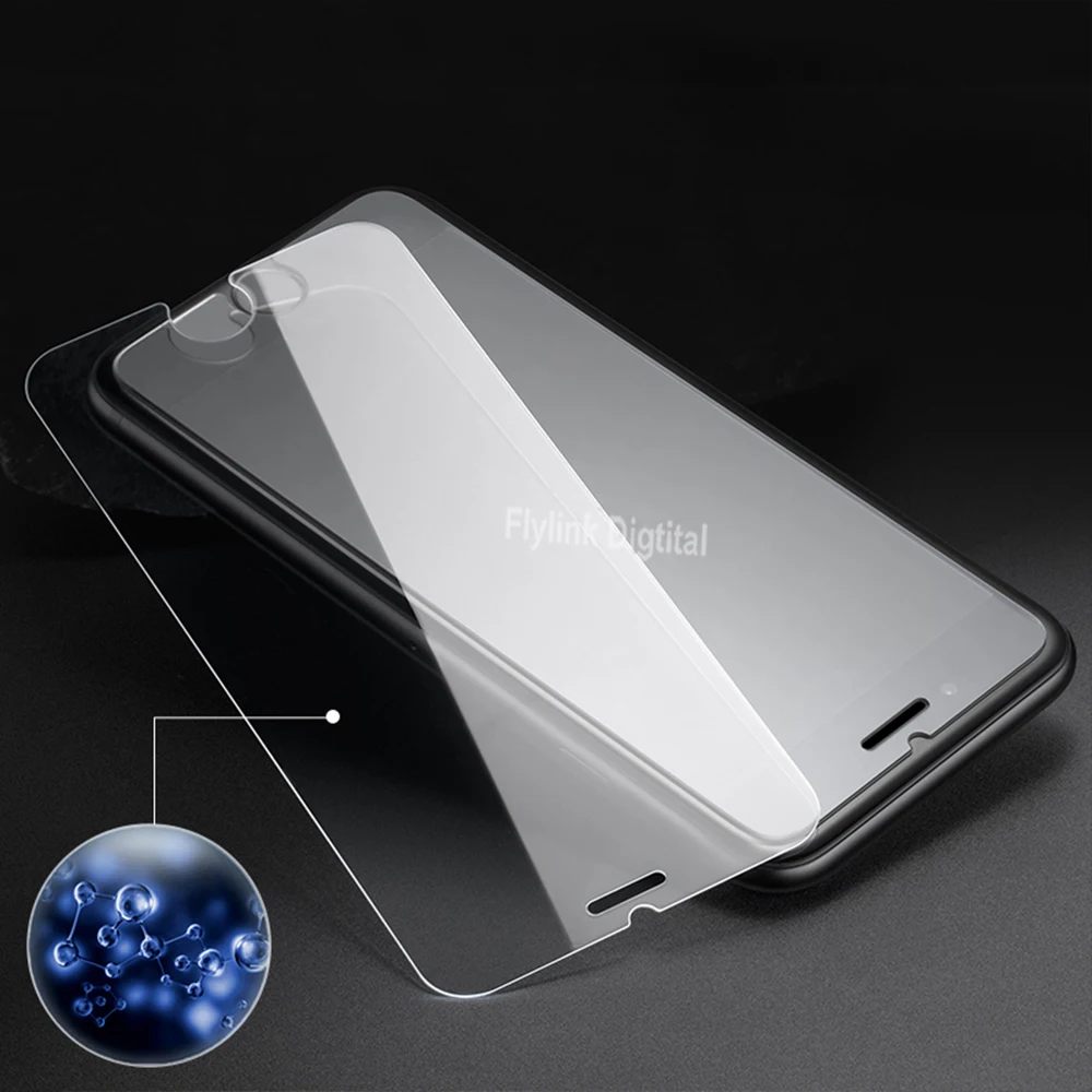 Защитное стекло на iphone 5S Защитная пленка для экрана из закаленного стекла чехол