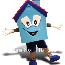 Костюм талисмана голубого дома Модный на заказ костюм аниме косплей наборы маскот тема маскарадный костюм карнавальный костюм