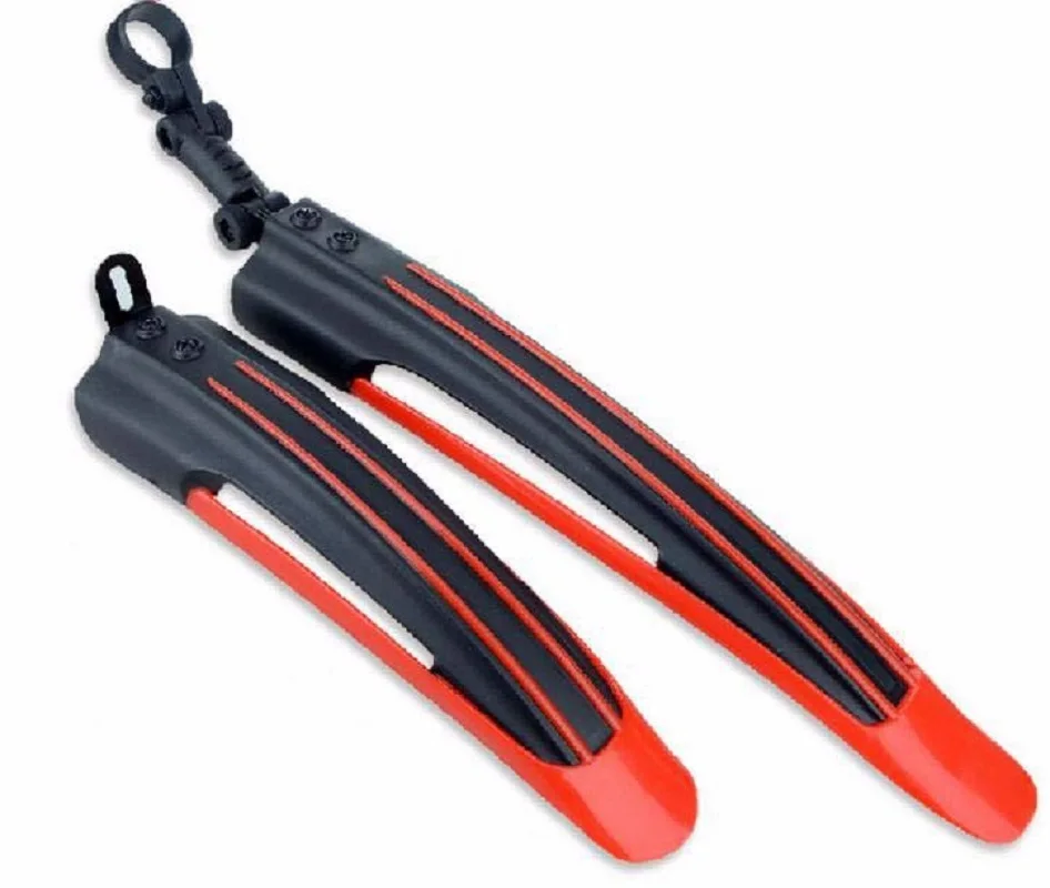 

Outdoor sports 1 Set Folding Cycling Bike Front Rear Fenders Mudguard /Bicycle Rear Fenders Mudguards Mud Guards Accessories
