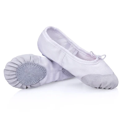 Girls Kids Pointe Shoes Dance Slippers High Quality Ballerina Boys Children Practice Shoes For Ballet white