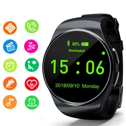 Для мужчин смотреть леди Bluetooth Smart часы для спорта Поддержка SIM карты памяти смартфона сердечного ритма Мобильный телефон Apple Шестерни s2 huawei