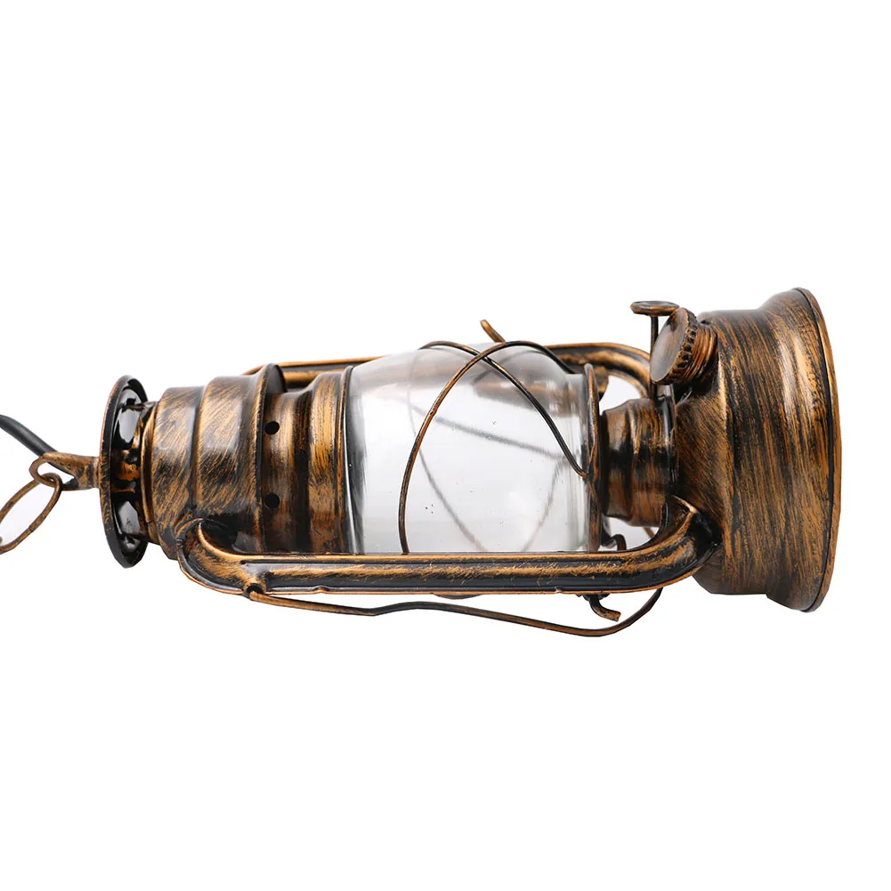 

250mm*160mm American countryside retro brief vintage nostalgi lantern Pendant Lamp E27 Lights Loft Restaurant Master Bedroom