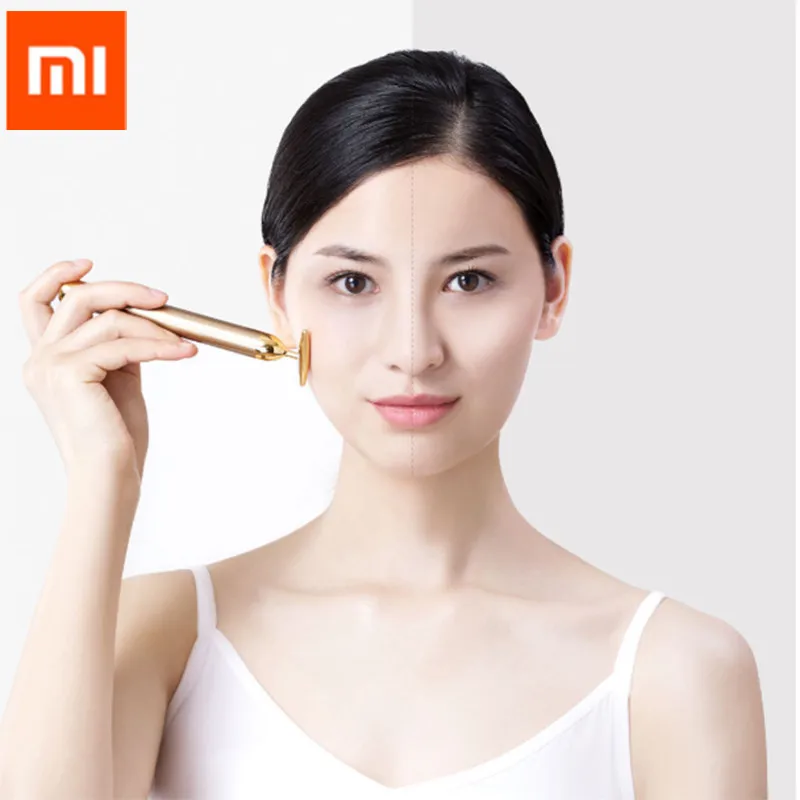 Xiaomi inFace Gold beauty Bar позолоченная Массажная головка для ускорения обмена веществ лифтинг для лица устранение отеков спа подарок для женщин и девочек