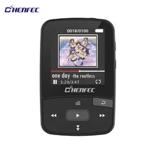 Bluetooth MP3 плеер 8 ГБ Высокое качество без потерь Музыкальный плеер с мини клип, Поддержка, FM, TF карта, Запись C50