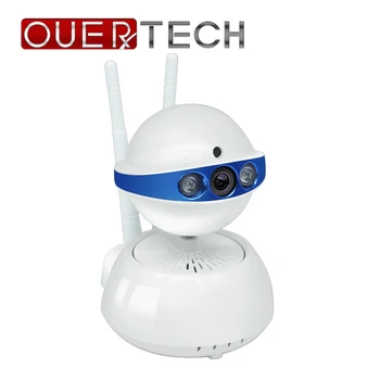 

OUERTECH Two way audio Night vision 720P Wireless Smart IP Camera support 32g TF card Alarm recording baby monitor