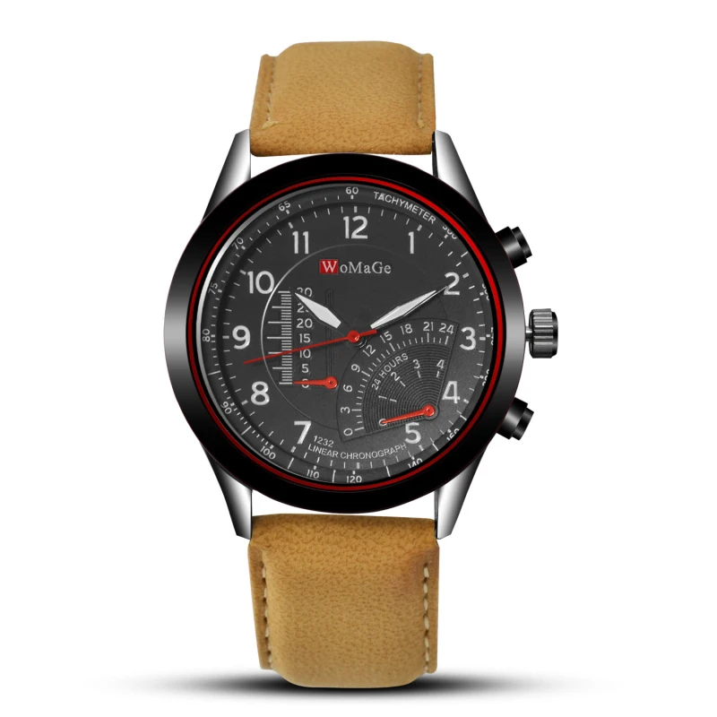 

Top Brand Watch Men Watch Fashion Sport Watches Leather Strap Military Watch Hour Quartz Clock Relogio Masculino Reloj Hombre